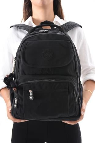 8866 Kenyon Cox Orta Boy Okul Ve Günlük Krinkıl Kumaş Sırt Çantası 40X30CmDerinlik 15 Cm