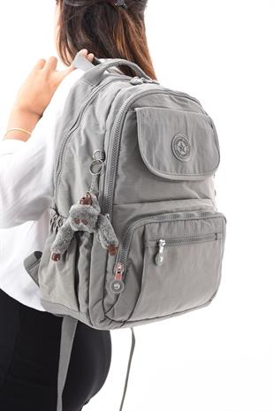 8866 Kenyon Cox Orta Boy Okul Ve Günlük Krinkıl Kumaş Sırt Çantası 40X30CmDerinlik 15 Cm