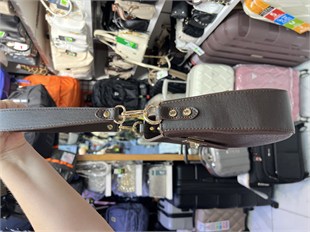 acı kahve Nas Bag Kadın Oval Omuz ve Çapraz Çanta Siyah Victoria