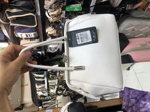 beyaz Kadın Midi Boy El ve Çapraz Çanta Kum Kahve Lopez