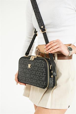 Kadın postacı çanta  25cm17 çok gözlü 