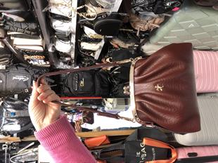 bordo kilipsli 1443 nas bags abiye ve günlük şık kol çantsı postacı askılı ebat 17cm23cm