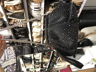 Burslu klaç portföy Taşlı süet