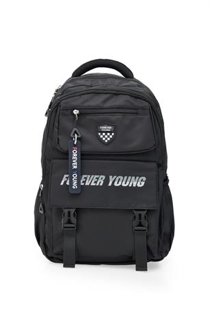 Büyük boy okul çantası forever young okul çantası unisex modem 