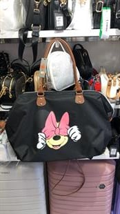 Siyah büyük çanta miki 55cm35cm