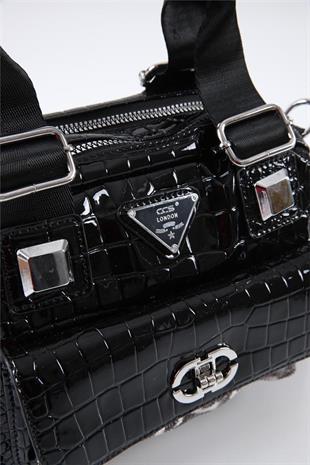 ÇÇS 17360 Kadın Omuz Askılı Kol Çantası