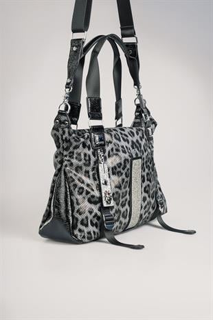 ÇÇS Kadın 18002 Omuz Ve El Çantası siyah