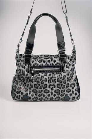 ÇÇS Kadın 18002 Omuz Ve El Çantası siyah