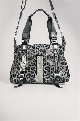 ÇÇS Kadın 18002 Omuz Ve El Çantası siyah