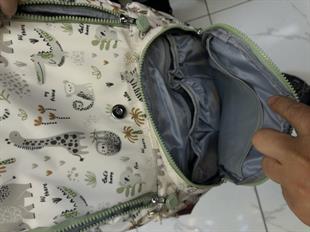 Desenli anne bebek Çantası ebat 44cm30