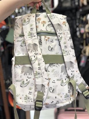 Desenli anne bebek Çantası ebat 44cm30