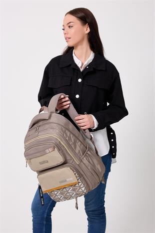 Vizon Forever Young PARAŞÜT KUMAŞ YÜKSEK KALİTELİ SIRT ÇANTASI