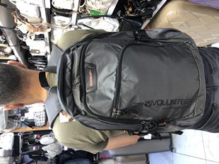 gri Volunteer uni sex sırt çantası a kalite hafif kumaş orta büyük  ebat 50cm35cm