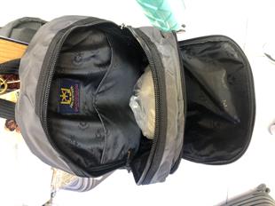 gri Volunteer uni sex sırt çantası a kalite hafif kumaş orta büyük  ebat 50cm35cm