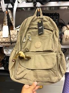 haki Büyük boy okul ve günlük sırt çantası ebat45cm35