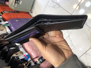 Hakiki deri erkek cüzdanı  