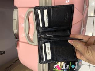 Hakiki deri erkek cüzdanı  