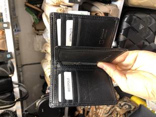 Hakiki deri erkek cüzdanı  