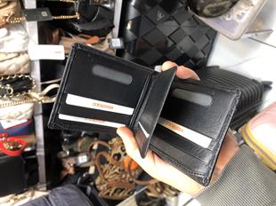 Hakiki deri erkek cüzdanı  