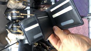 Hakiki deri erkek cüzdanı  