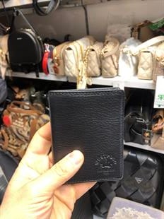 Hakiki deri erkek cüzdanı  