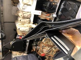 Hakiki deri erkek cüzdanı  