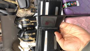 Hakiki deri erkek cüzdanı  