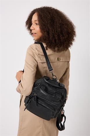 Kenyon Cox Yıkama Deri Sırt Ve Omuz Çantası