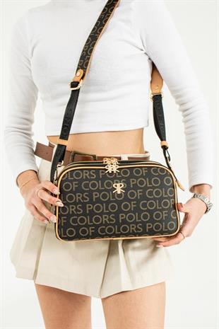 Kadın postacı çanta  25cm17 çok gözlü 