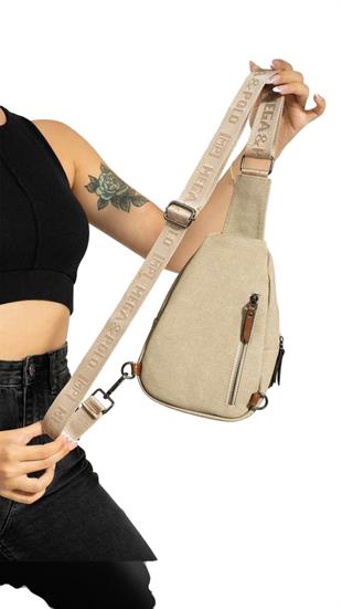 Kanvas deri bady bags çanta ebat 27cm17