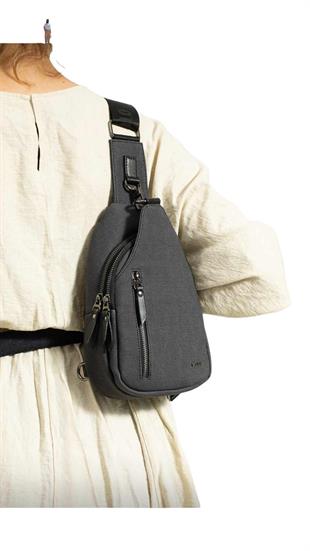 Kanvas deri bady bags çanta ebat 27cm17