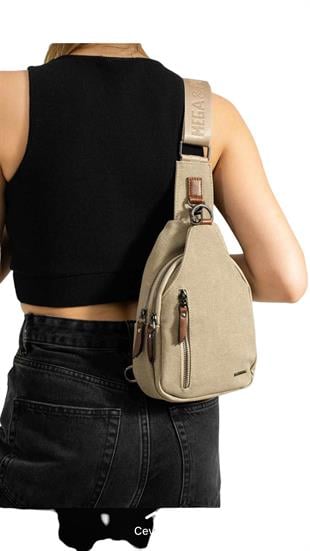 Kanvas deri bady bags çanta ebat 27cm17