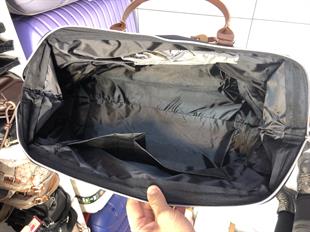 kapalı göz Siyah büyük çanta miki 55cm35cm