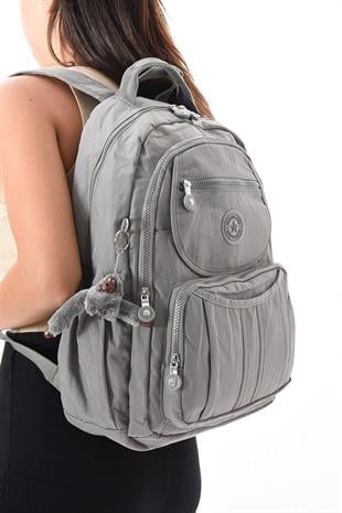 Kenyon Cox 8860 Mor Unisex Klınkır Maymunlu Günlük ve Okul Sırt Çantası