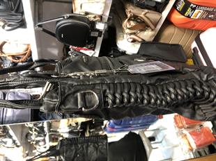 KenyoN Cox yıkanmış deri omuz çantası 2 gözlü ebat 32cm32