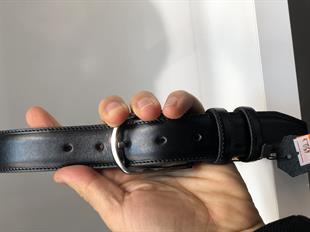 Klasik takim elbise kemeri hakiki deri 3 cm 