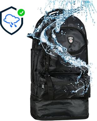 Körüklü dağcı cakard sırt çantası büyük ebat 65 boyu eni 33