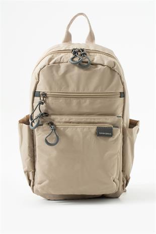 krem Çok hafif kadın orta boy sırt çantası Sanmorris ebat 36cm26