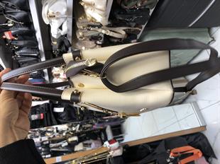 beyaz Şık kadın günlük ve abiye çantası ebat 20cm25 cm