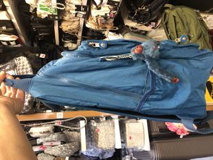 Mavi Büyük boy okul çantası 40cm35