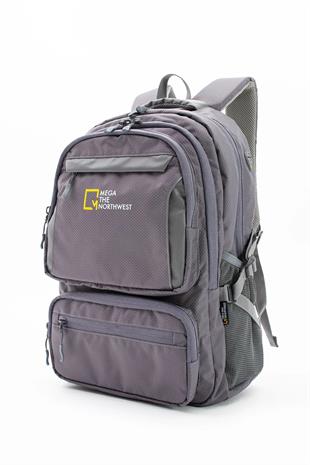 MEGA ÇANTA Gri Mega Bag Northwest Sırt Çantası