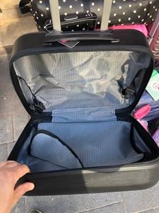 Mika pilot çantası siyah renk kabin boyu 