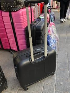 Mika pilot çantası siyah renk kabin boyu 