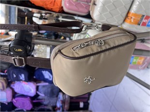 Nas Bag Bel ve Body Bag kahve saten