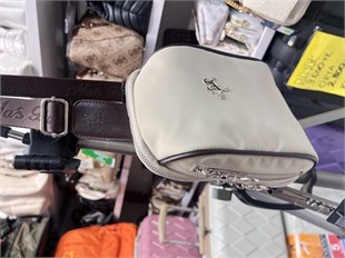 Nas Bag Bel ve Body Bag krem saten