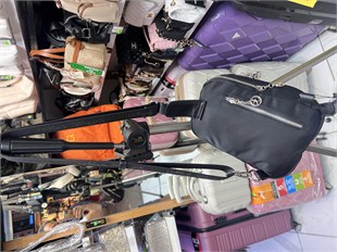 Nas Bag Bel ve Body Bag Siyah saten