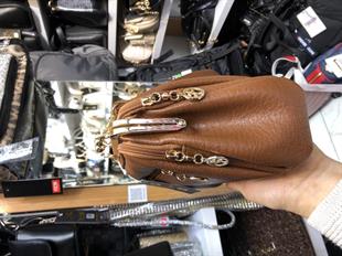 Nas Bag Burslu Klipsli Vintage Omuz ve Çapraz Çanta (23x20 cm ebatlarındadır) Taba Victoria