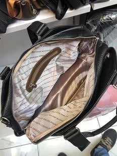 Nas Bag Büyük Boy Spor Geniş Hacimli Günlük veya Spor Omuz Çantası Siyah Raven ( 36x30 cm )