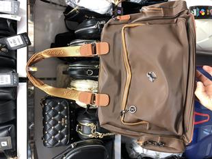 Nas Bag Kadın Büyük Boy Omuz Çantası siyah Taba Buzzy (en :37 ,boy :30 cm)