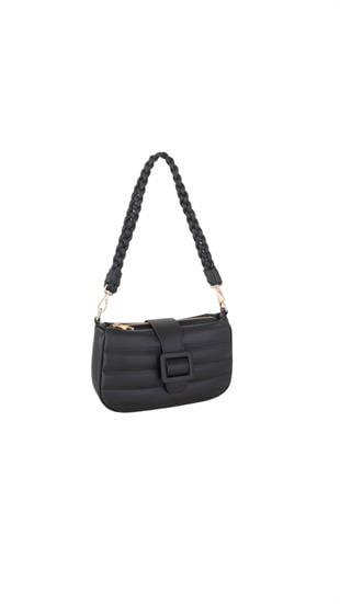 Nas Bag Kadın Çapraz Çanta Siyah Dona